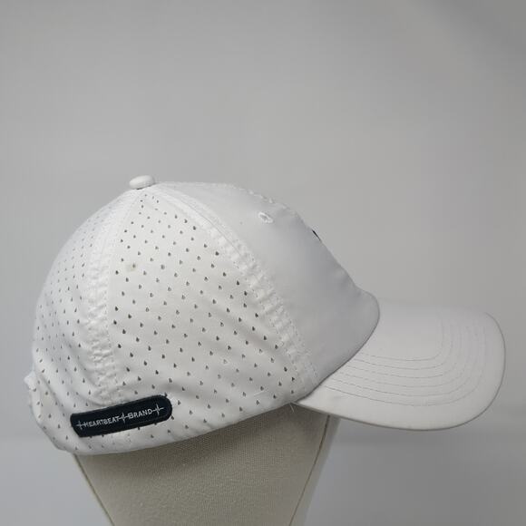 Pickleball Snapback Trucker Hat White One Size Adjustable Mesh Back 6 Panel - Picture 4 of 9
